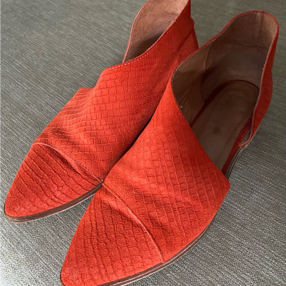 Free People Flats with Pointed Toe Design
